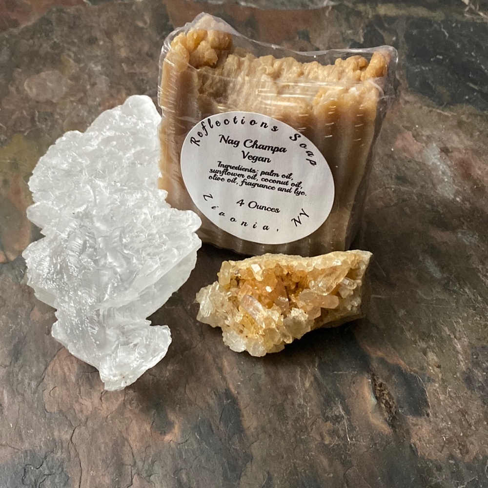 Nag Champa Hand crafted vegan soap artisan small batch made
